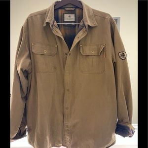 FLANNEL LINED SHIRT JACKET